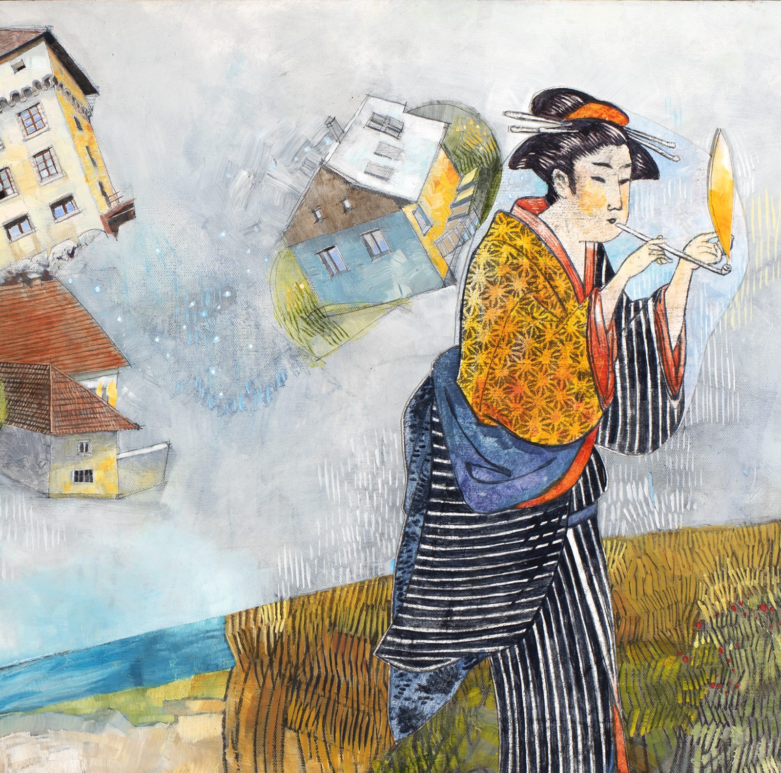 Two Moments of Solitude (diptych)